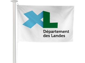 Pavillon des départements français pour mât