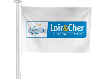 Pavillon des départements français pour mât
