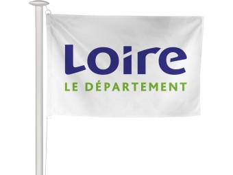 Pavillon des départements français pour mât