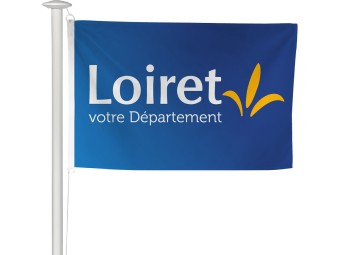 Pavillon des départements français pour mât