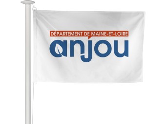 Pavillon des départements français pour mât