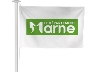 Pavillon des départements français pour mât
