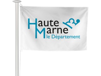 Pavillon des départements français pour mât