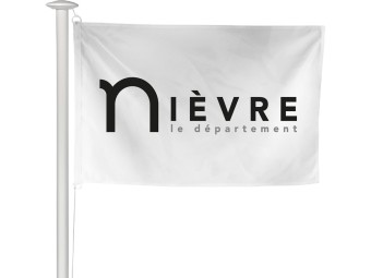 Pavillon des départements français pour mât