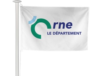 Pavillon des départements français pour mât