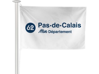 Pavillon des départements français pour mât