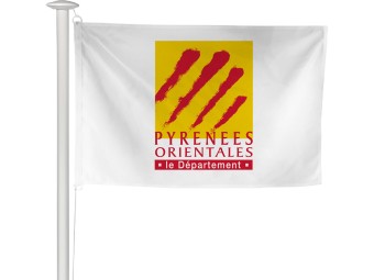 Pavillon des départements français pour mât