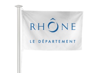 Pavillon des départements français pour mât