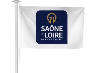 Pavillon des départements français pour mât