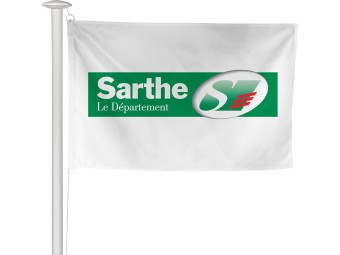 Pavillon des départements français pour mât