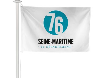 Pavillon des départements français pour mât