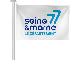 Pavillon des départements français pour mât