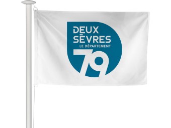 Pavillon des départements français pour mât