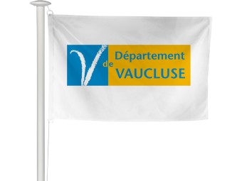Pavillon des départements français pour mât