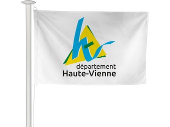 Pavillon des départements français pour mât