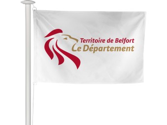 Pavillon des départements français pour mât
