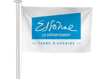 Pavillon des départements français pour mât