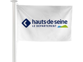 Pavillon des départements français pour mât