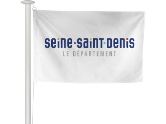 Pavillon des départements français pour mât