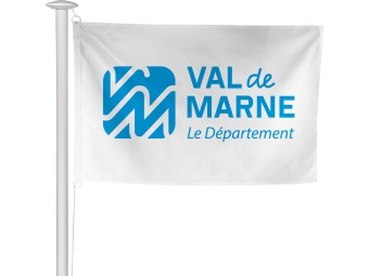 Pavillon des départements français pour mât