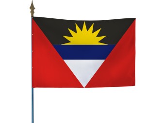 Drapeau des pays du monde sur hampe