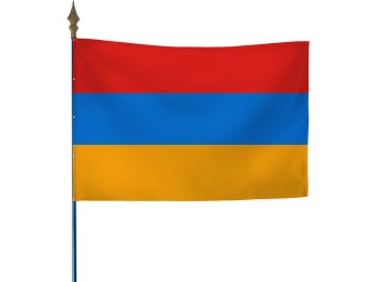Drapeau des pays du monde sur hampe