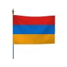 Drapeau des pays du monde sur hampe