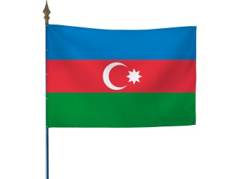 Drapeau des pays du monde sur hampe