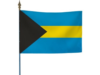 Drapeau des pays du monde sur hampe