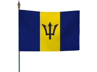 Drapeau des pays du monde sur hampe