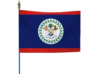 Drapeau des pays du monde sur hampe