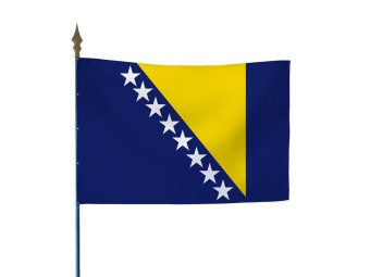Drapeau des pays du monde sur hampe