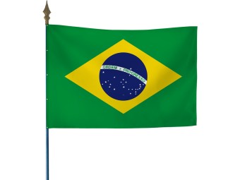 Drapeau des pays du monde sur hampe