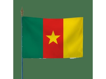 Drapeau des pays du monde sur hampe