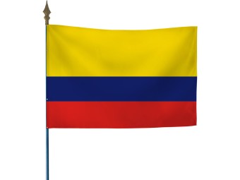Drapeau des pays du monde sur hampe