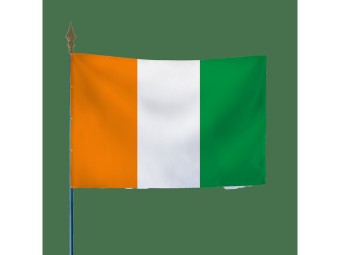 Drapeau des pays du monde sur hampe