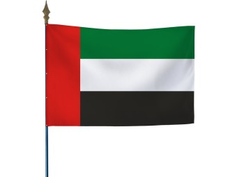 Drapeau des pays du monde sur hampe