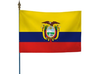 Drapeau des pays du monde sur hampe