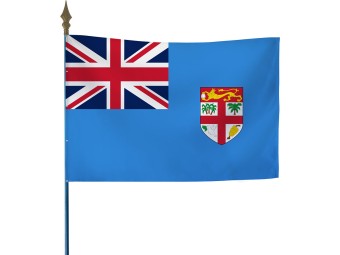 Drapeau des pays du monde sur hampe