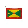 Drapeau des pays du monde sur hampe