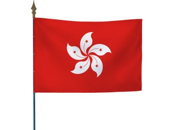 Drapeau des pays du monde sur hampe