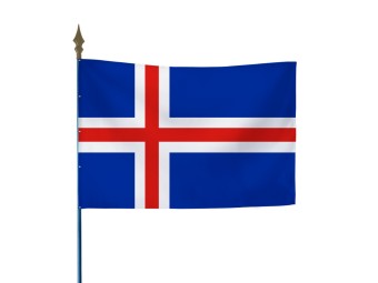 Drapeau des pays du monde sur hampe