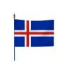 Drapeau des pays du monde sur hampe