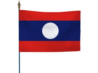 Drapeau des pays du monde sur hampe