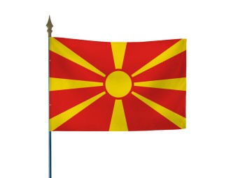 Drapeau des pays du monde sur hampe