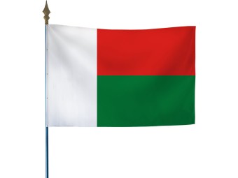 Drapeau des pays du monde sur hampe