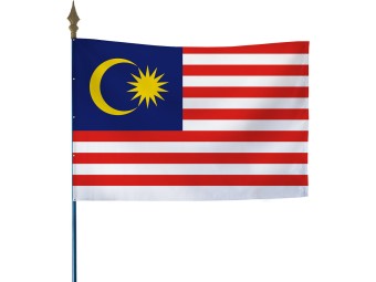 Drapeau des pays du monde sur hampe