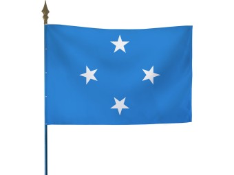 Drapeau des pays du monde sur hampe