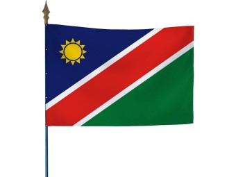 Drapeau des pays du monde sur hampe
