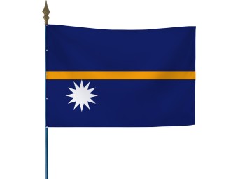 Drapeau des pays du monde sur hampe